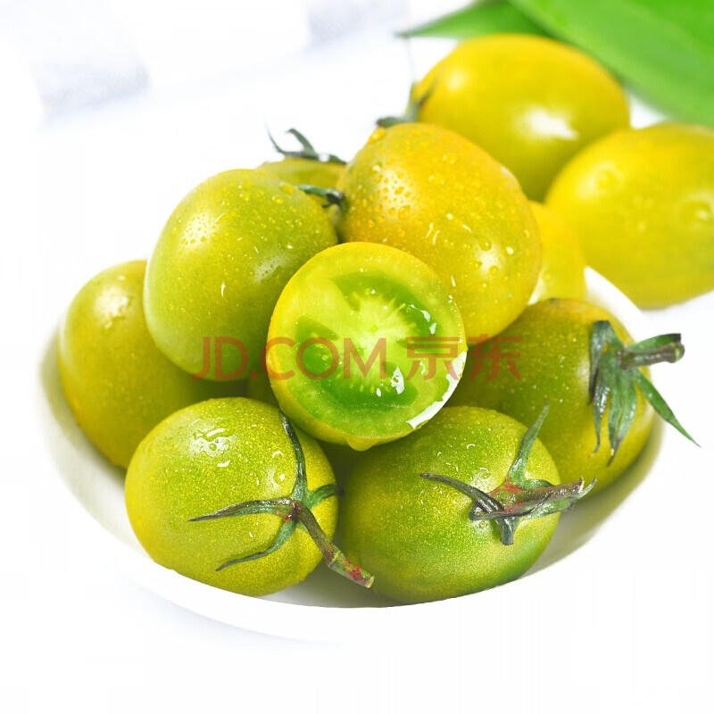 绿色圣女果 青皮玉玲珑绿千禧番茄水果 应季水果小西红柿子 3斤