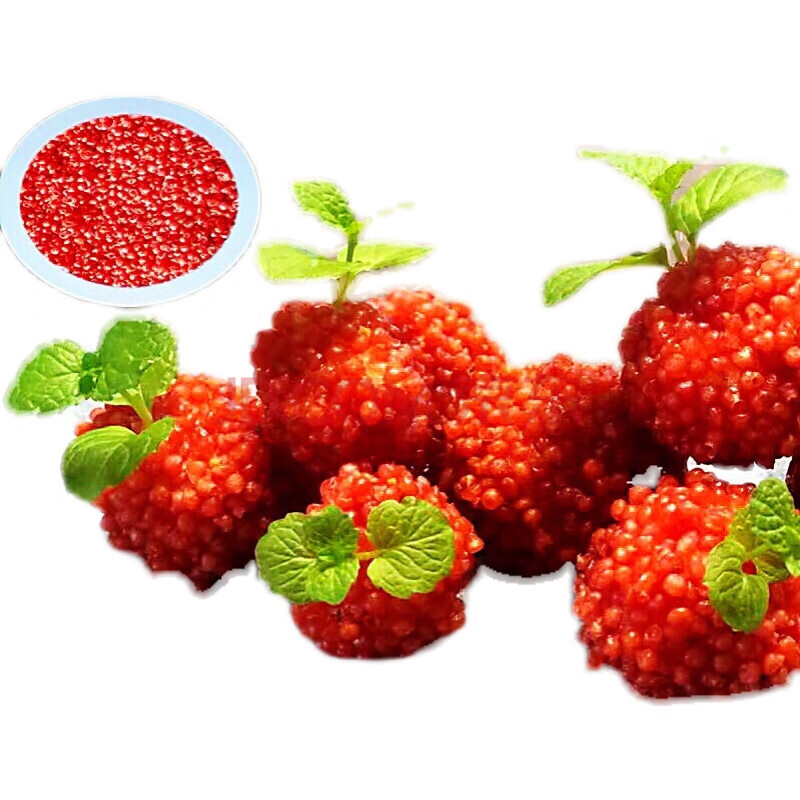 红色脆花粒 德创 妃子笑油炸粒脆花粒红脆粒 速食虾球粒250克 脆花粒