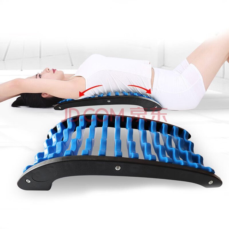 nisex 脊椎舒缓架脊柱按摩器腰椎侧弯矫正器驼背颈椎舒展器靠背架腰椎