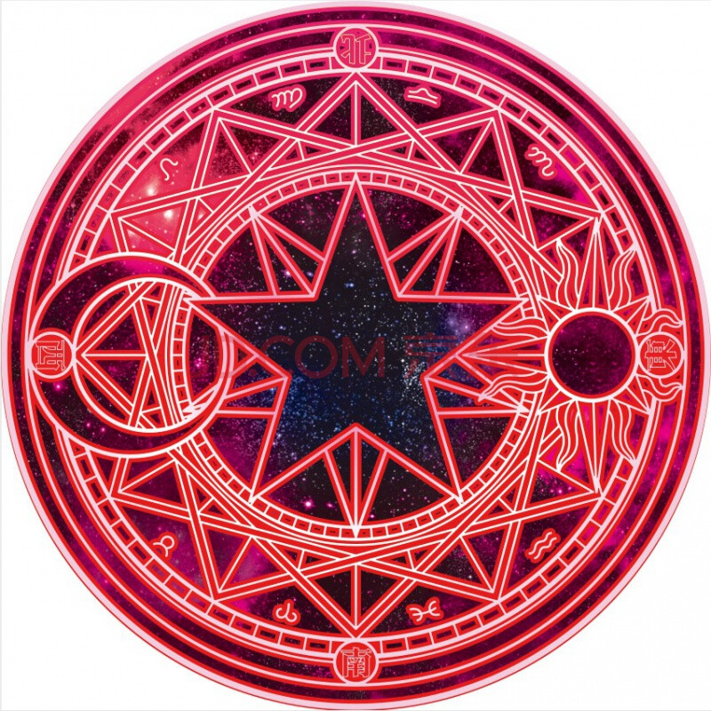 地毯卧室少女ins 风吊篮转椅垫子儿童房间可爱卡通 yx30星空魔法阵