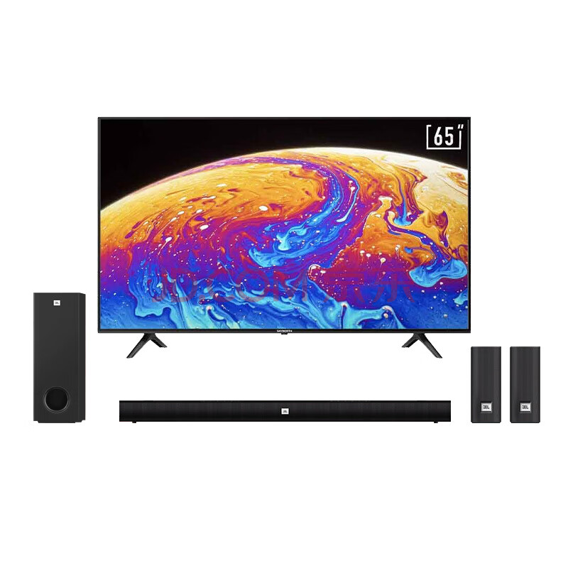 创维(skyworth)65v60 65英寸 4k超高清 薄款酷开ai系统 智慧电视 jbl