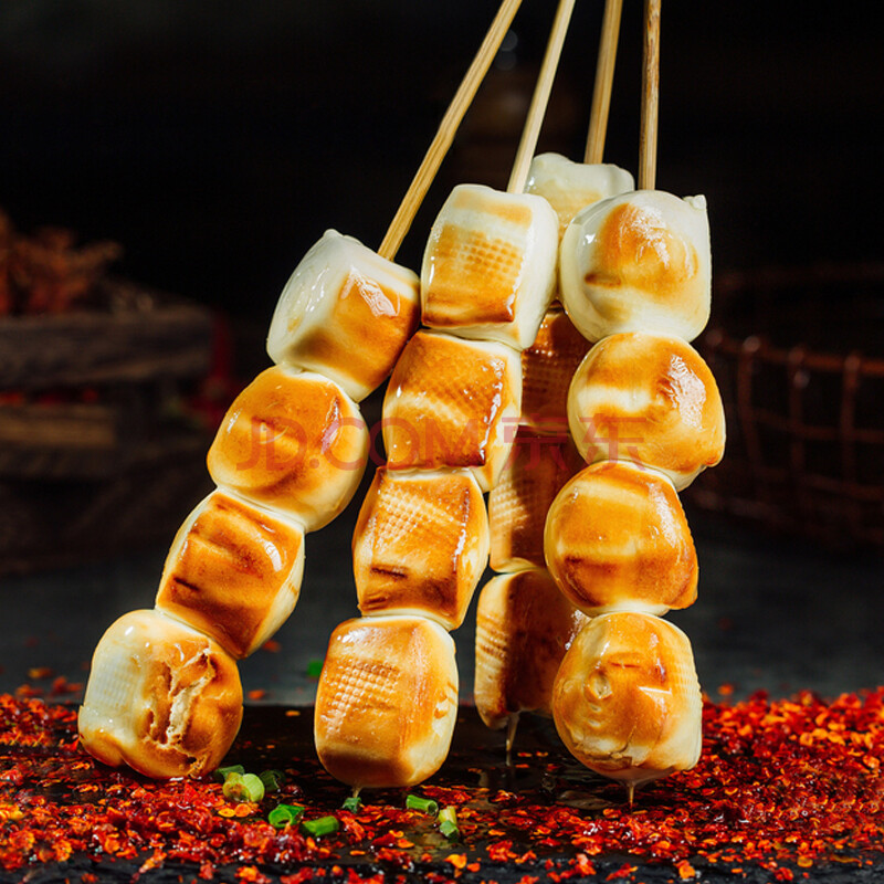 烧烤馒头串冷冻奶香馒头烧烤串油炸小馒头牛奶馒头1kg左右 30串