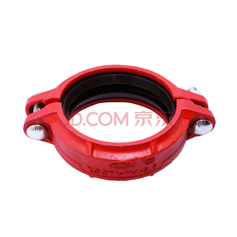 龙代 消防沟槽卡箍给水管卡扣 dn150 企业定制