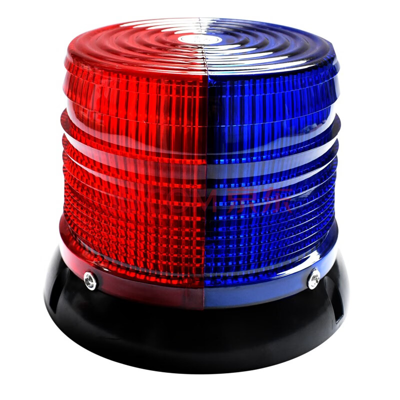 顶灯12v24v 220v充电车载吸顶灯 大号高亮款 充电红蓝-配车充 家用充