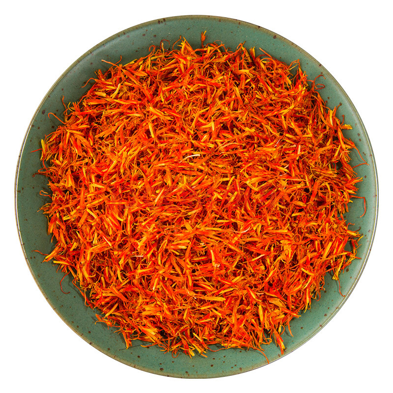 新疆红花草红花艾叶泡脚红花500g泡水泡澡