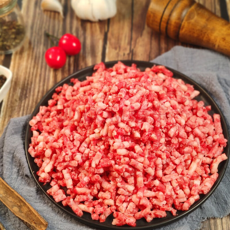 祁连牧歌国产安格斯牛肉末900g/袋 牛士客出品 饺子馅馄饨馅 谷饲300