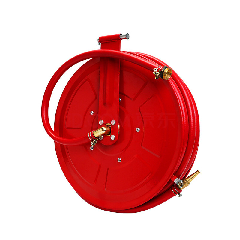 30米】消防水管水带轻便自救式消防水龙消火栓箱自救卷盘消防器材