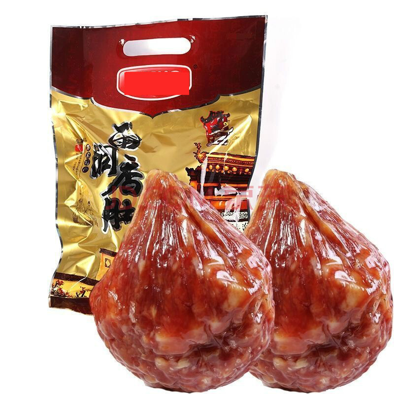 雨小姐 香肚500g 南京特产香肚 1袋4个肚 生制腊肠香肚 500g*1袋