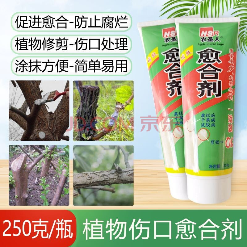 果树刀口锯口伤口愈合剂树木园林大树盆景植物嫁接果树涂抹270克 250