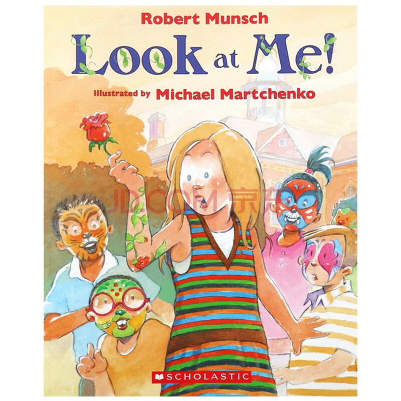 look at me! 蒙施爷爷讲故事 a4大开本 英文原版绘本