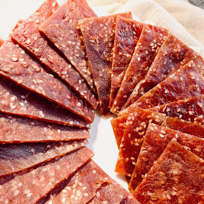 喔迈猪肉脯休闲零食散装肉脯猪肉干网红小吃办公室零食 原味500g