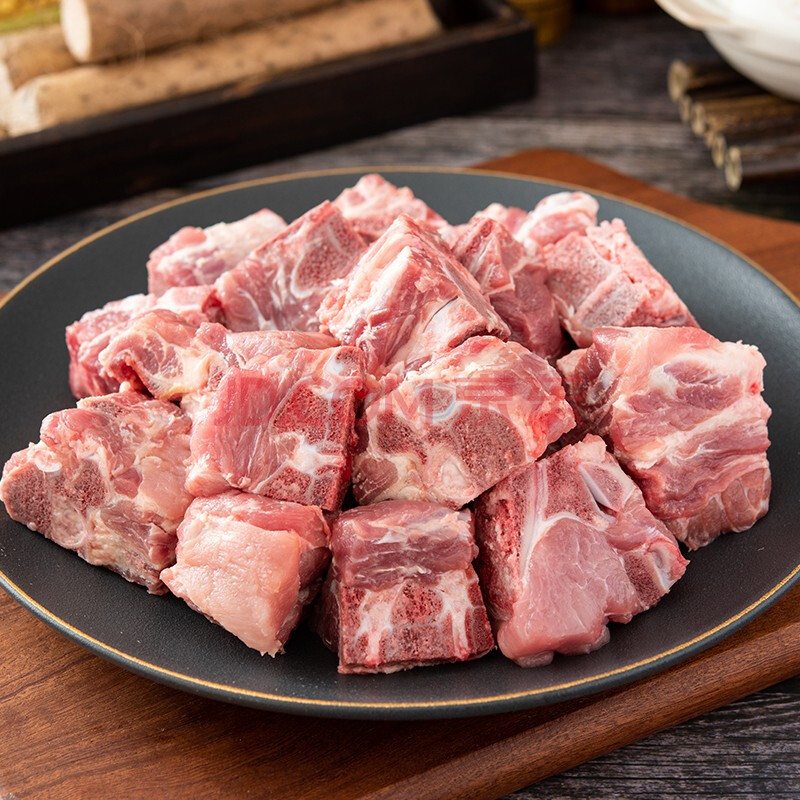 睿农 无颈前排800g 免切猪排骨猪小排猪前排 猪骨高汤糖醋排骨原料