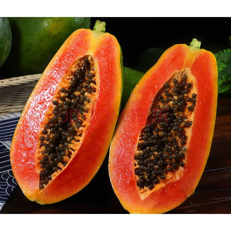 【中食助农馆】海南红心木瓜牛奶木瓜水果 五斤