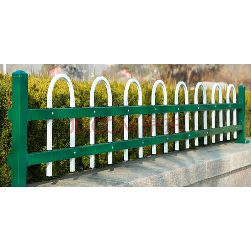 花园铁栅栏锌钢草坪围栏市政绿化护栏花圃铁艺花坛栅栏篱笆金属花园