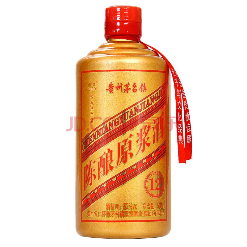 52度 茅台镇 陈酿原浆 精酿12 白酒 500ml*12