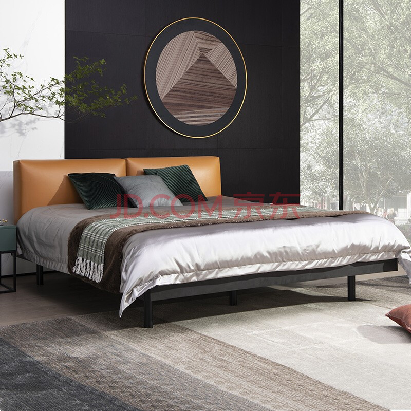 【520超级品牌直播日】曲美家居 悦时床 1.8m单床 全款