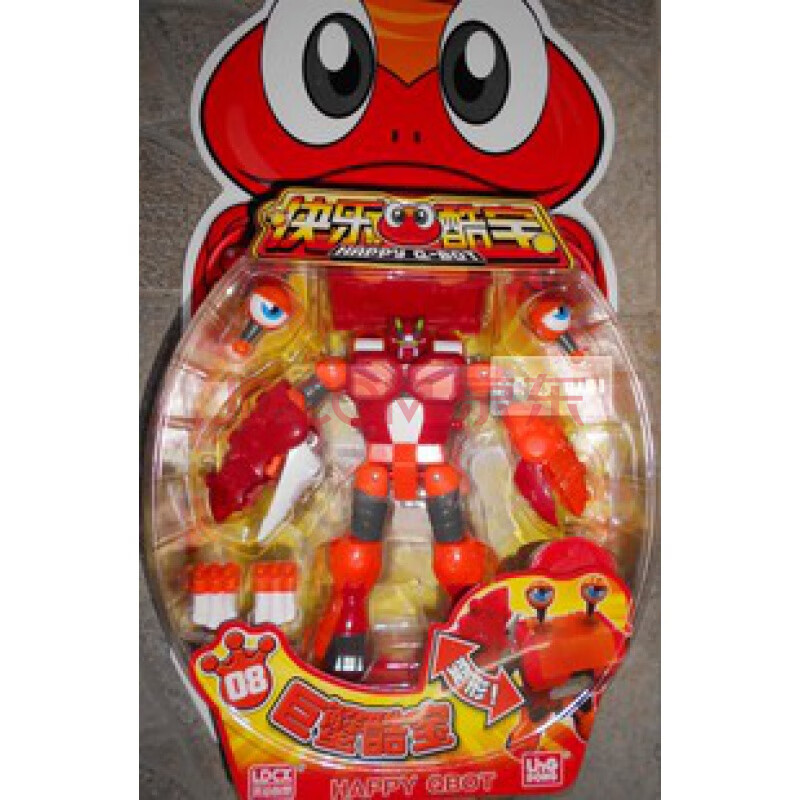 快乐酷宝1玩具 蛙王战狼海豚熊猫巨蟹狮王酷宝雷霆战宝 巨蟹酷宝 均码