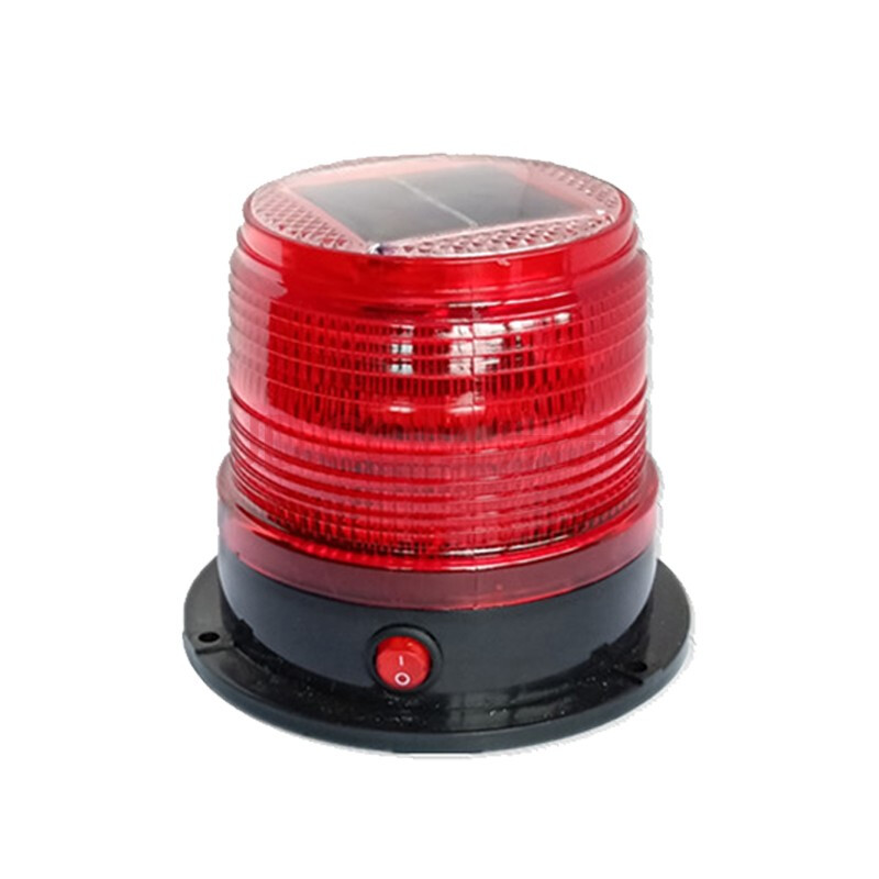 报警灯工程故障灯警示灯爆闪汽车led吸顶灯 太阳能强磁校车灯 红色
