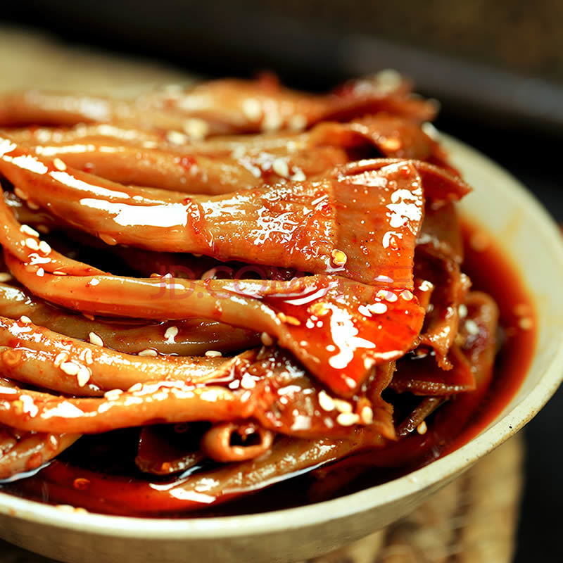 辣斯兔特产袋装麻辣鸭郡把卤味熟食鸭菌把即食香辣鸭肉休闲零食