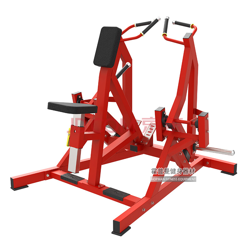 深蹲机腿部史密斯机力量训练器械 悍马hm系列 分动式划船拉背训练器