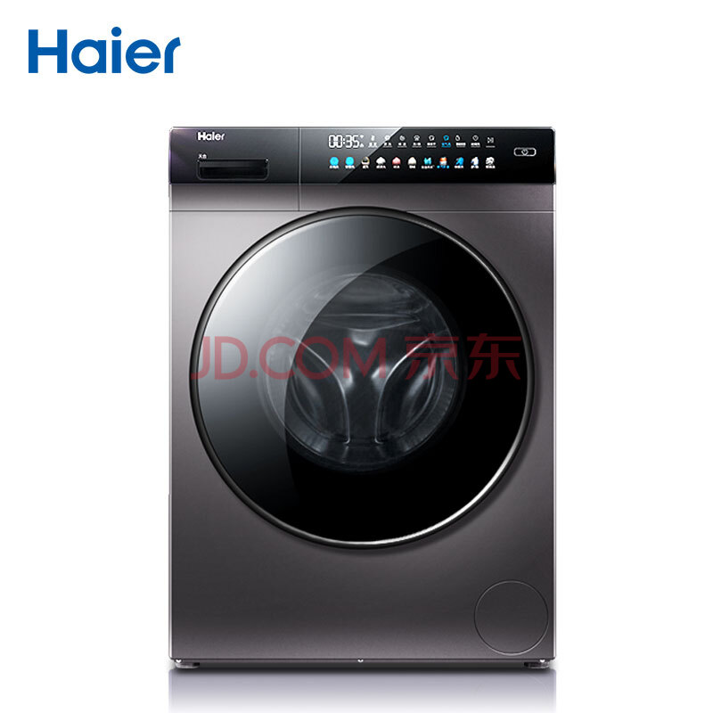 亲身感受海尔（Haier）10KG直驱彩屏滚筒洗衣机全自动 洗烘一体EG100HBDC8SU1 怎么样？有哪些功效？