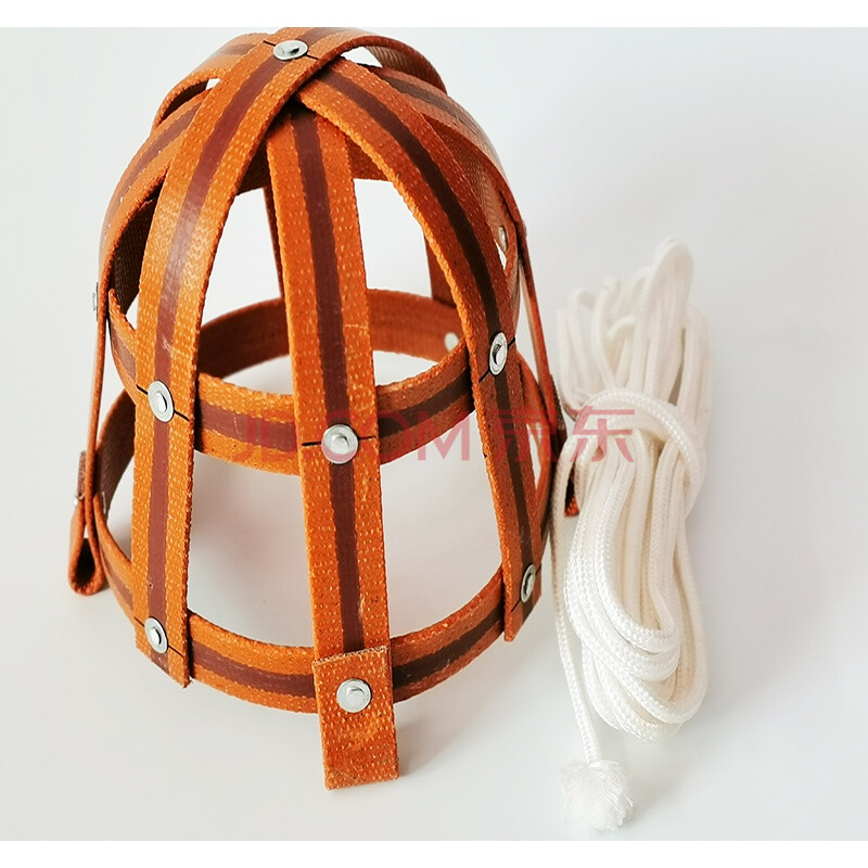 母猪防咬套仔猪猪嘴套防咬母猪嘴罩防吃东西猪用猪嘴套 中号加固 绳子