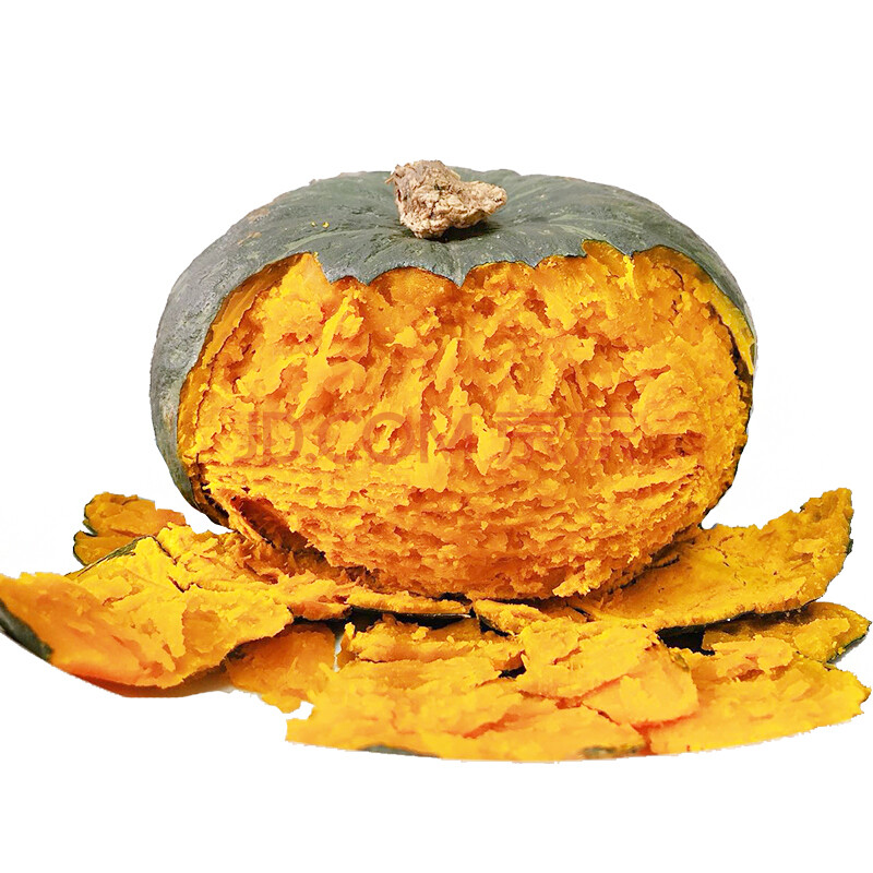 新疆板栗南瓜 宝宝辅食 金丝板栗味南瓜胜贝贝南瓜 1个装 约3-3.5斤