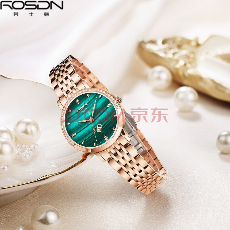 【张一山代言】劳士顿(rosdn)手表女士手表礼物简约可爱气质小众学生