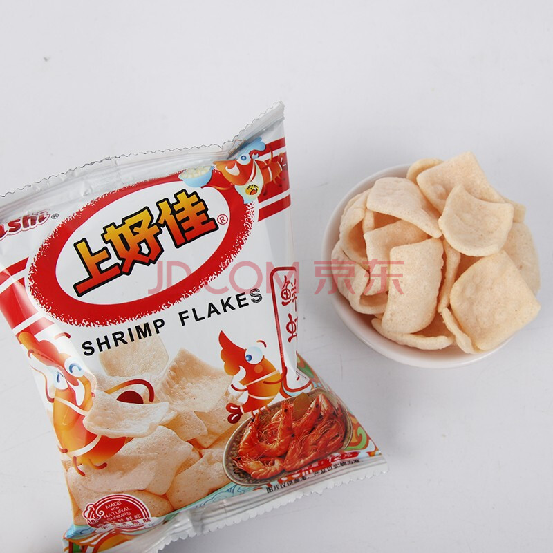 上好佳鲜虾片6g单包休闲零食膨化食品女友吃货办公室怀旧小吃 鲜虾片1
