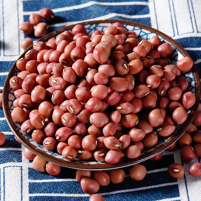 红豇豆农家种植粗粮豆子散装500g*5新鲜煮粥煲汤打豆浆五谷杂粮