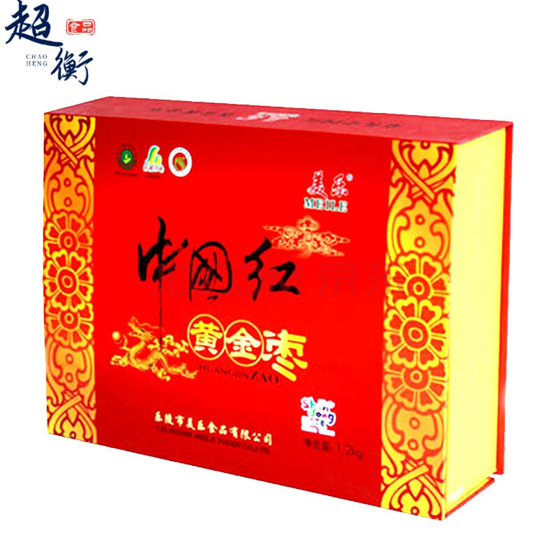[中国红黄金枣1200g]山特产独立包装乐陵金丝小枣【图片 价格 品牌