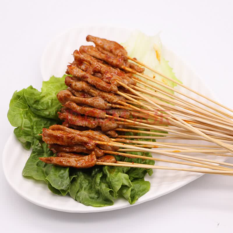 棠鲜生铁板鸭肠小串牛羊肉小串烧烤串油炸铁板串串香食材 羊肉风味小
