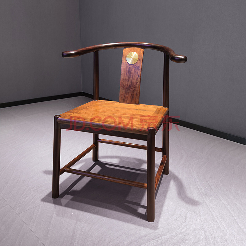 休闲椅客厅书房家具实木书椅餐椅禅意现代椅子 整装【图片 价格 品牌