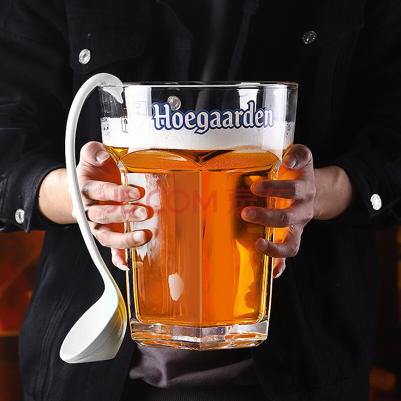 特大号酒杯超大啤酒杯玻璃酒吧大容量英雄杯网红迟到得罚酒杯 超大杯