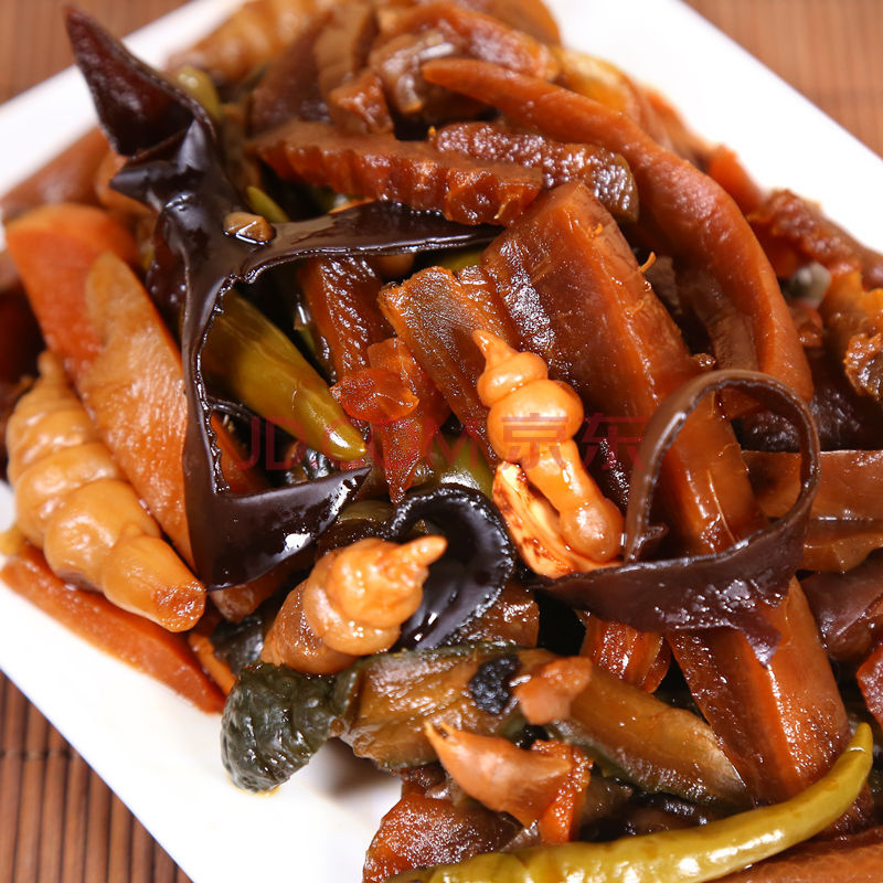 脆辣什锦菜酱八宝萝卜干咸菜黄瓜地环辣椒酱菜即食开胃下饭菜500g