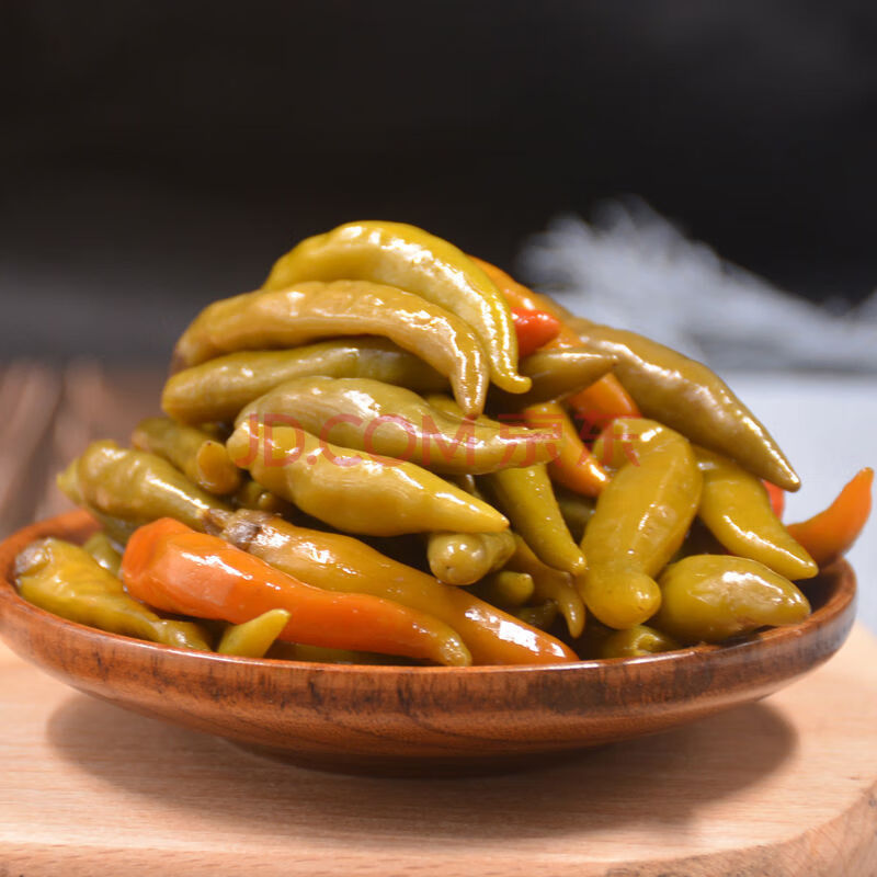 老坛泡椒酸辣小尖椒咸辣椒小辣椒淹辣椒腌制辣椒咸菜下饭菜小泡椒 1斤