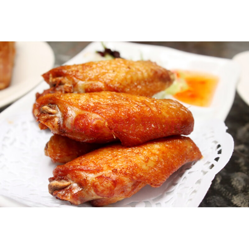 中粮奥尔良烤翅中1kg 冷冻半成品奥尔良翅中烤鸡翅中微波烧烤翅中