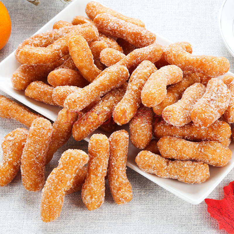 江米条500g 老式传统手工糕点香酥脆糯米条雪花条散装5斤年货 江米条1