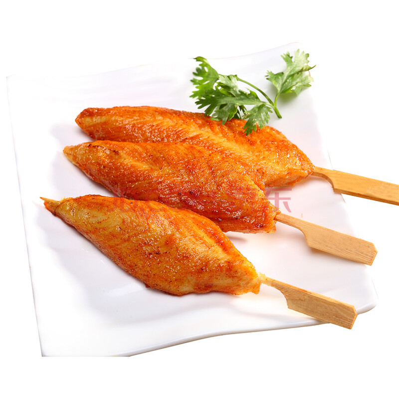 川香鸡柳半成品冷冻20串油炸小吃川香无骨烧烤手抓饼商用麻辣烫棒食材