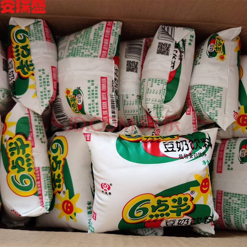 豆奶180ml*24袋今点金源怀旧饮料整箱儿时回忆 注意:泡沫箱有塑料味
