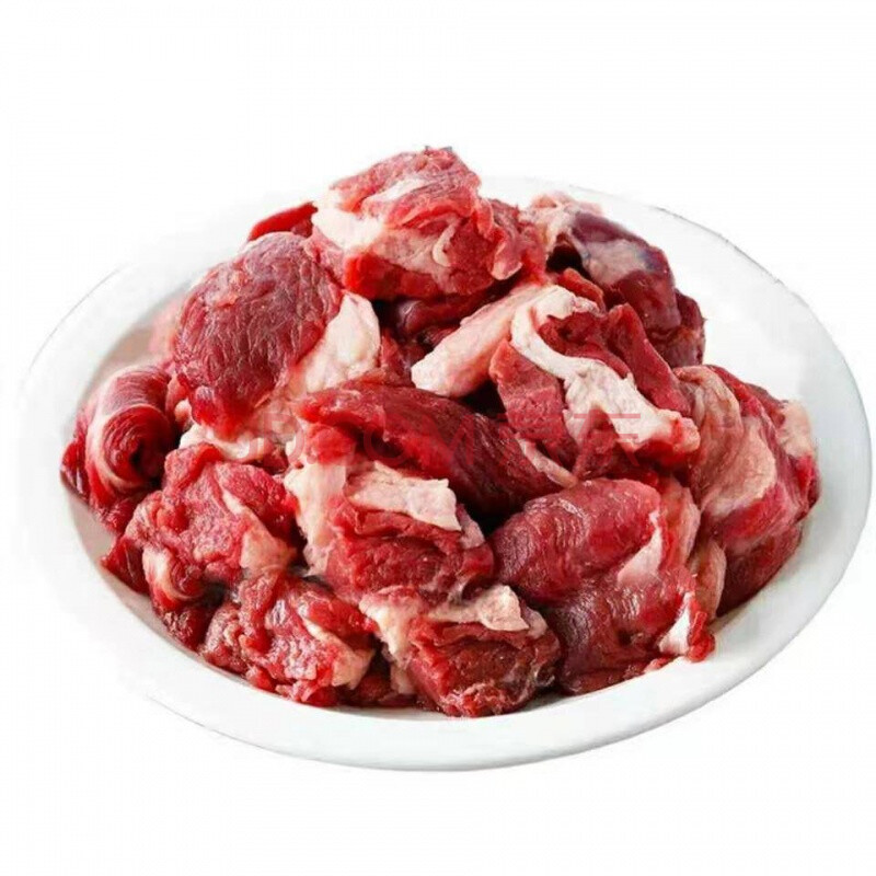 顺丰速运 新鲜筋头巴脑牛肉黄牛肉不注水牛剔骨肉牛筋冷冻 生鲜食材