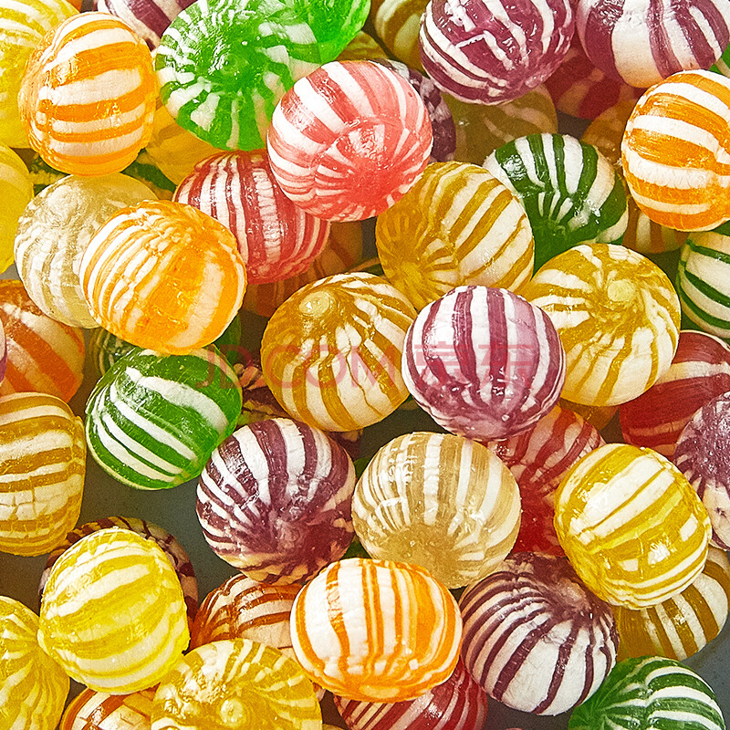 老式水果糖东北光腚糖光糖硬糖球怀旧回味球形枕形桔子瓣糖果 球形糖2