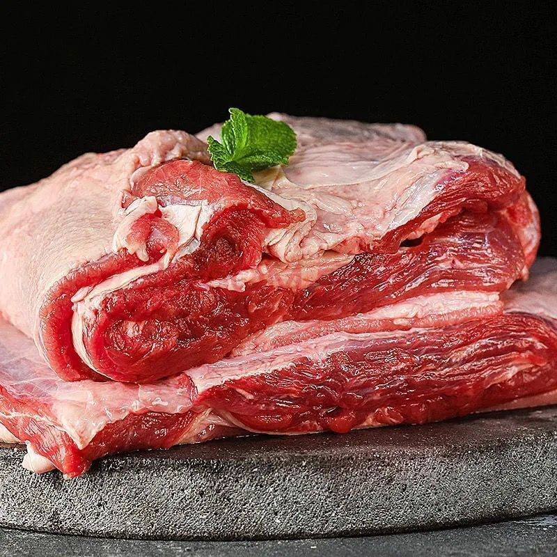 10斤新鲜牛腩肉正宗黄牛肉批发烧烤食材调理不拼接牛腿肉3斤 3斤