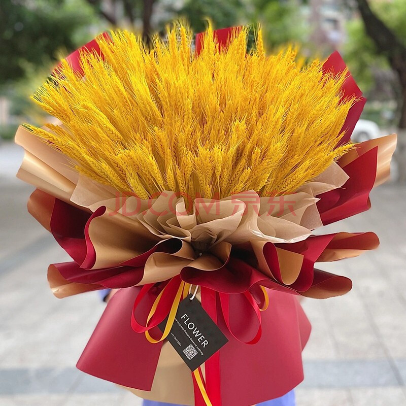 维纳斯 大麦花篮开业鲜花大麦花束手提篮同城配送上门同城速递北京上