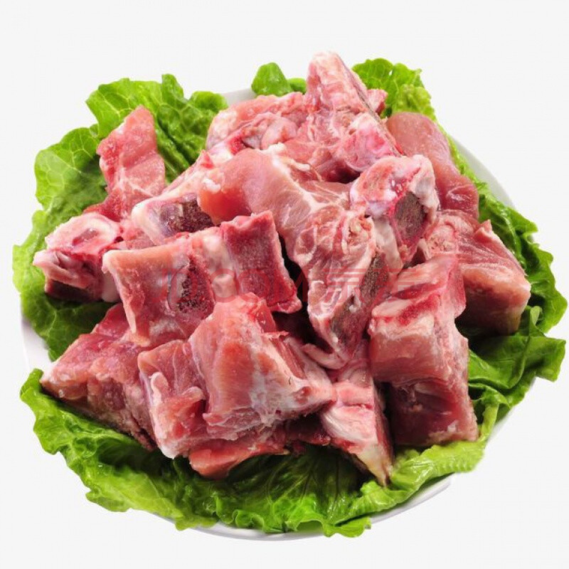 顺丰 新鲜冷冻 猪龙骨 猪脊骨 猪大骨 煲汤酱骨头 辣骨饭食材 2斤