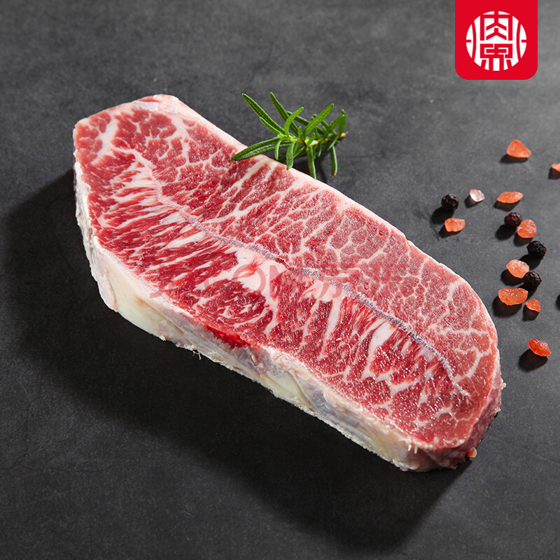 meatworld澳洲进口牛肉谷饲m3 雪花原切牡蛎肉板腱牛排1包装150g