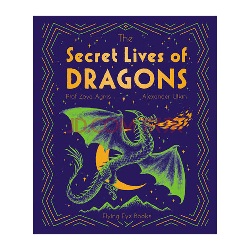 订购the secret lives of dragons 龙的秘密生活英文原版图书籍进口