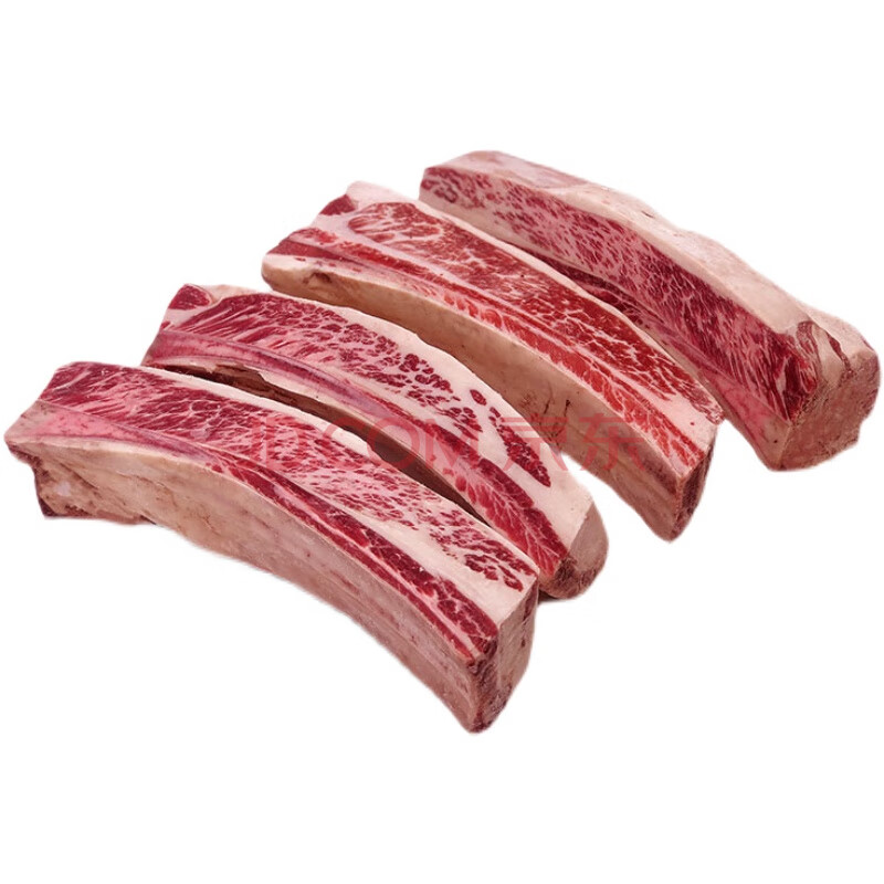 美国安格斯精选牛肋骨切条950g 大小搭配英式切法牛仔骨 台塑牛排