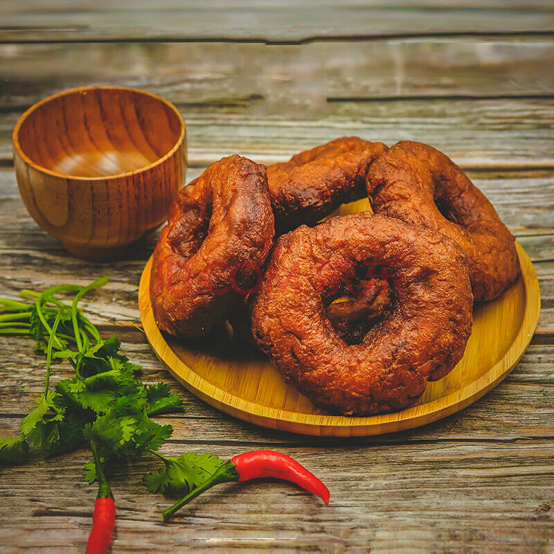 西北地方特色小吃甘肃特产荞麦油圈圈 油坨坨传统糕点5个 10个装