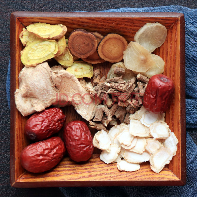 小柴胡汤原料人参黄芩半夏柴胡炙甘草大枣组合柴胡汤 小柴胡汤1付体验